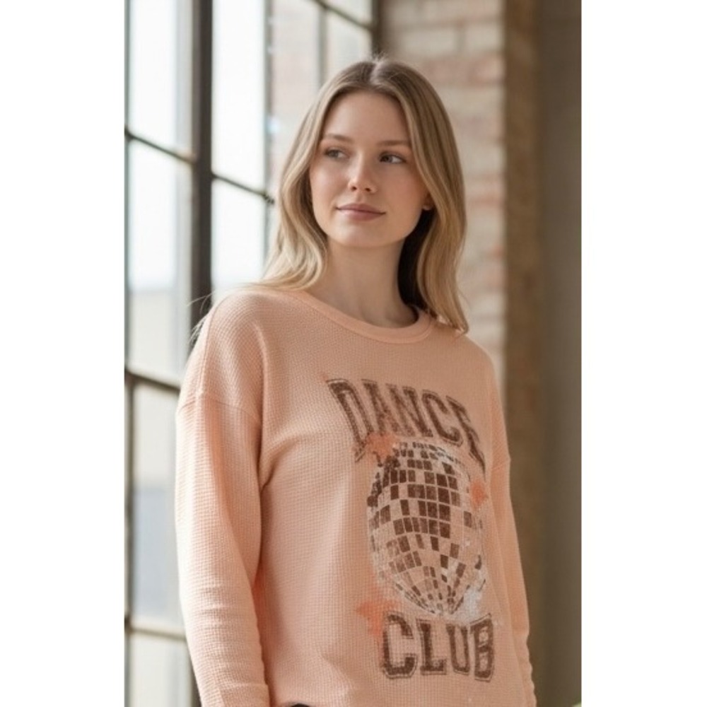 offline by aerie XSVERY OVERSIZED Dance Club‎ Graphic Sweatshirt